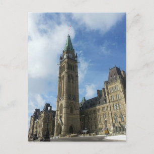 Kanadisches Parlament in Ottawa Postkarte