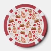 Kanadisches Party Poker Chips (Rückseite)