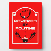 Kanadisches Poutine-Festival Fotoplatte (Vorderseite)