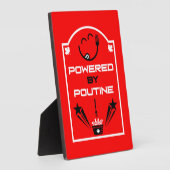 Kanadisches Poutine-Festival Fotoplatte (Seite)