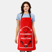 Kanadisches Poutine-Festival Schürze (Getragen)