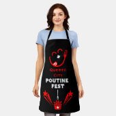 Kanadisches Poutine-Festival Schürze (Getragen)