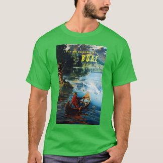 kanadisches Reiseplakat T-Shirt