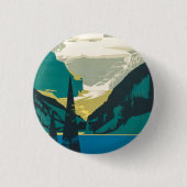 Kanadisches Rockies-Button Button (Vorderseite)
