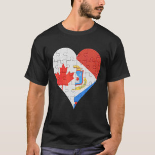 Kanadisches Scharfschützenherz T-Shirt