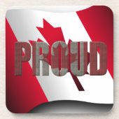 Kanadisches stolzes untersetzer (Vorderseite)