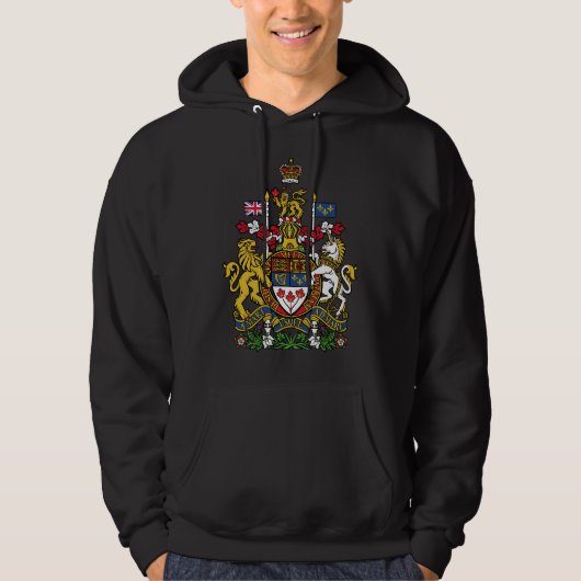 Kanadisches Wappen Hoodie (Vorderseite)