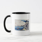 Kanagawa: Ansicht des Ridges Tasse (Links)