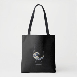 Kanagawa-Glas Tasche