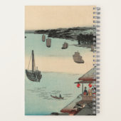 Kanagawa, Japan: Vintage japanische Holzschnitt-Ku Notizblock (Rückseite)