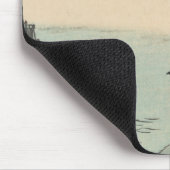 Kanagawa, Japan: Vintage Ukiyo-e Woodblock Print Mousepad (Ecke)