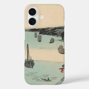 Kanagawa, Japan: Vintager japanischer Holzblock Pr iPhone 16 Hülle