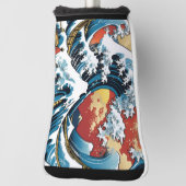 Kanagawa Japanisch Die große Welle Golf Headcover (Rotieren 90)