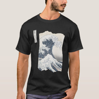 Kanagawa Japanisch Die große Welle T-Shirt