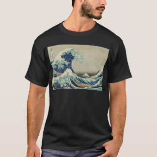 Kanagawa-Welle durch Katsushika Hokusai T-Shirt
