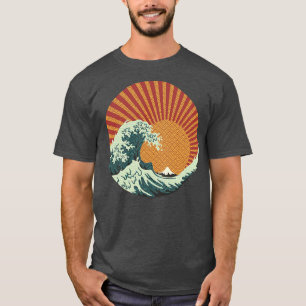 Kanagawa-Welle Japanische Muster von Tobe Fonseca T-Shirt