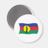 Kanak People Flag Magnet (Vorderseite/Rückseite)