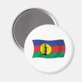 Kanak People Flag Magnet (Vorderseite/Rückseite)