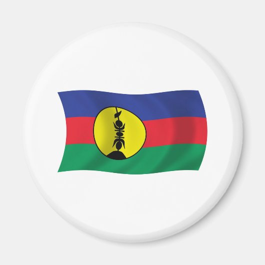 Kanak People Flag Magnet (Vorne)