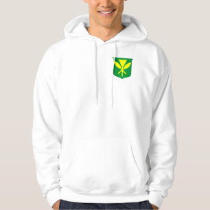 Kanaka Maoli Flagge Hoodie