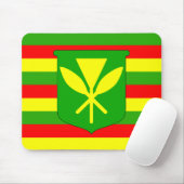 Kanaka Maoli Flagge Mousepad (Mit Mouse)
