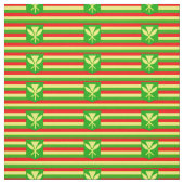 Kanaka Maoli Flagge Stoff (Muster)