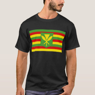 Kanaka Maoli Flagge T-Shirt