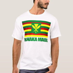 Kanaka Maoli Flagge T-Shirt