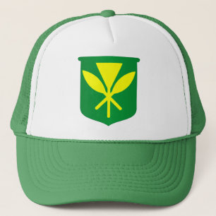 Kanaka Maoli Flagge Truckerkappe