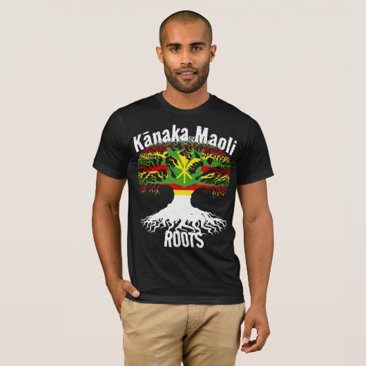 Kānaka Maoli ROOTS T-Shirt (Vorne ganz)