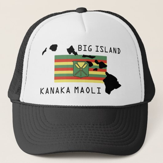 KANAKA MAOLI TRUCKERKAPPE (Vorderseite)