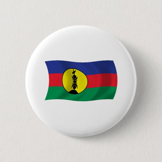 Kanaken-Flagge-Button Button (Vorderseite)