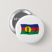 Kanaken-Flagge-Button Button (Vorne & Hinten)