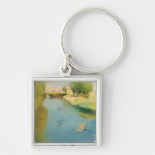 Kanal, 1897 (Pastell auf Leinwand) Schlüsselanhänger
