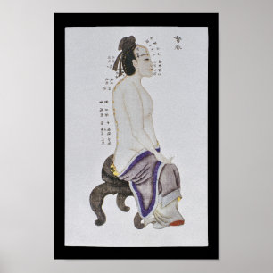 Kanal Acupuncture Du Mai Meridian Poster