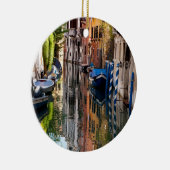 Kanal am Morgen Keramikornament (Rechts)