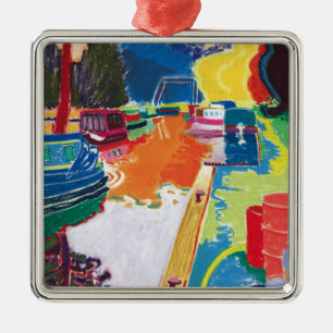 Kanal bei Dundas Silbernes Ornament