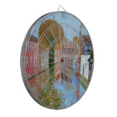 Kanal Brugge Dartscheibe (Vorderseite Links)