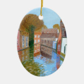 Kanal Brugge Keramikornament (Vorne)