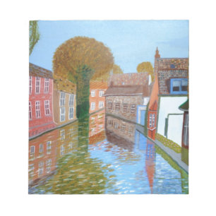 Kanal Brugge Notizblock