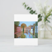 Kanal Brugge Postkarte (Stehend Vorderseite)