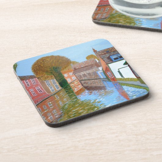 Kanal Brugge Untersetzer (Linke Seite)