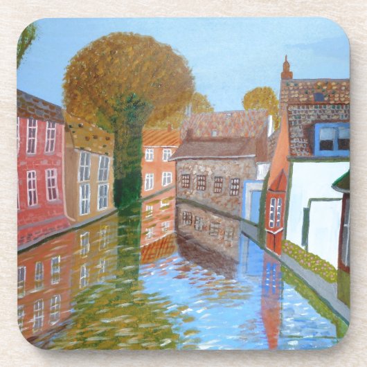 Kanal Brugge Untersetzer (Vorderseite)