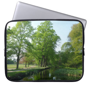 Kanal - Bute Park, Cardiff Laptopschutzhülle