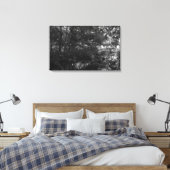 Kanal, Bute Park, Cardiff Leinwanddruck (Insitu (Schlafzimmer))