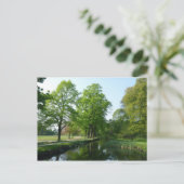 Kanal - Bute Park, Cardiff Postkarte (Stehend Vorderseite)