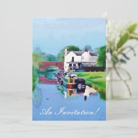 KANAL EINLADUNG (Stehend Vorderseite)