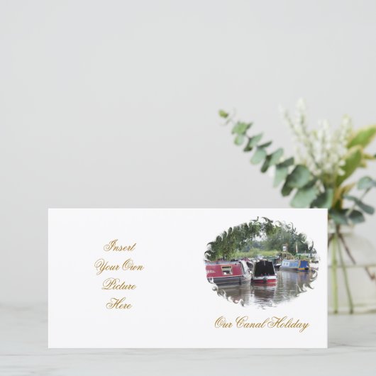 KANAL FEIERTAGSKARTE (Stehend Vorderseite)