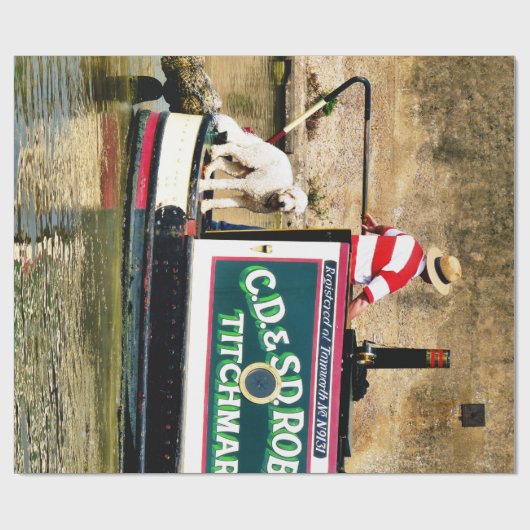 KANAL GESCHENKPAPIER (Flach)