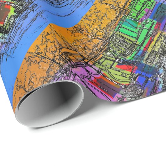 KANAL GESCHENKPAPIER (Rolleneckpunkt)